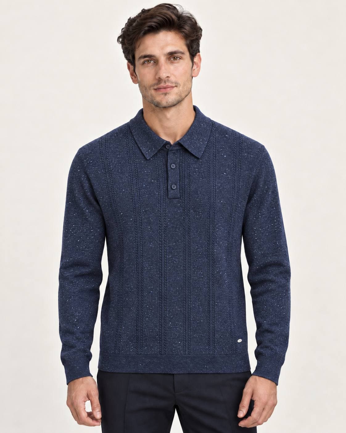 Marco Pescarolo China Sweater 55355 / Blue / M