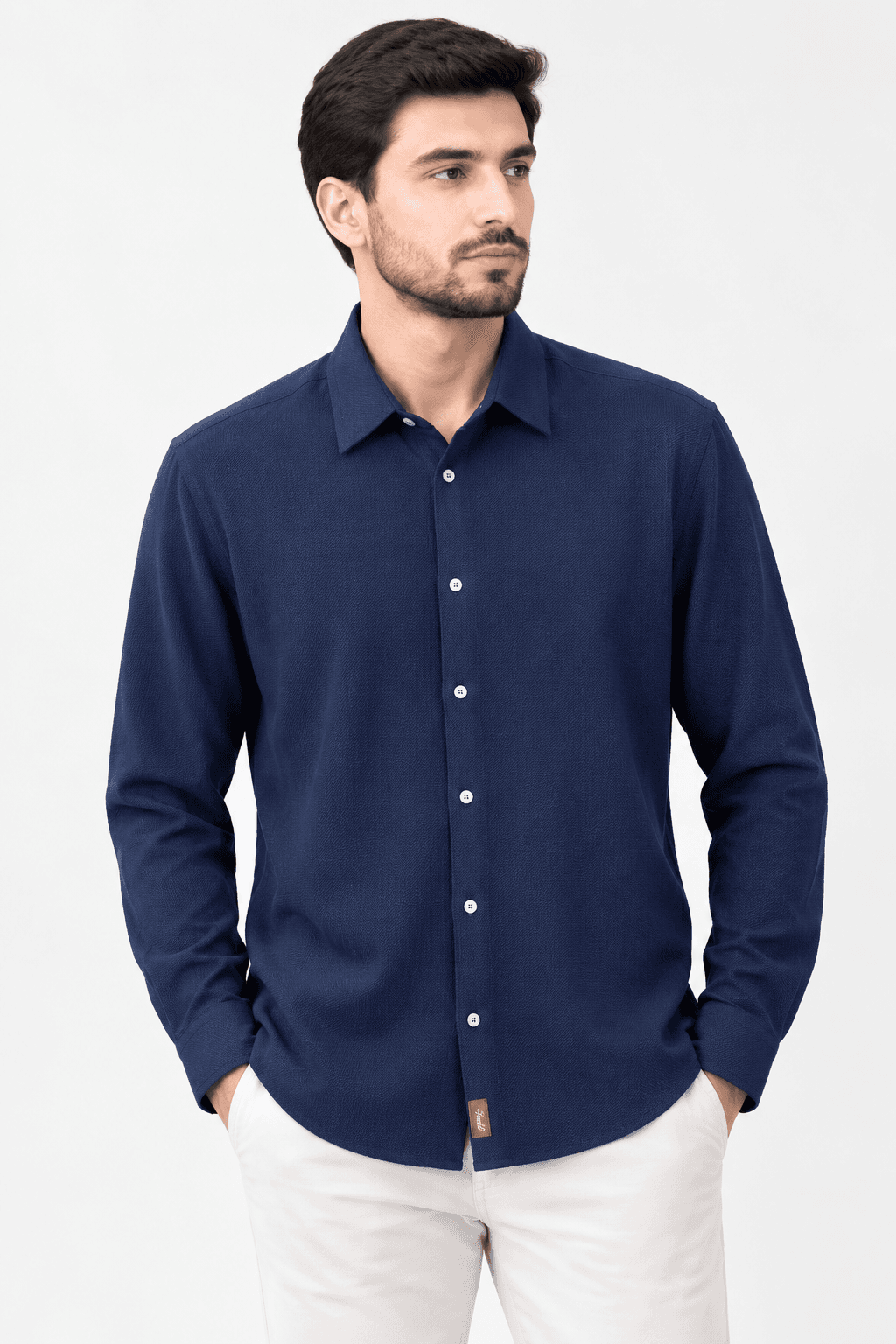 Gofra Koynak china Bezkod / Blue / L